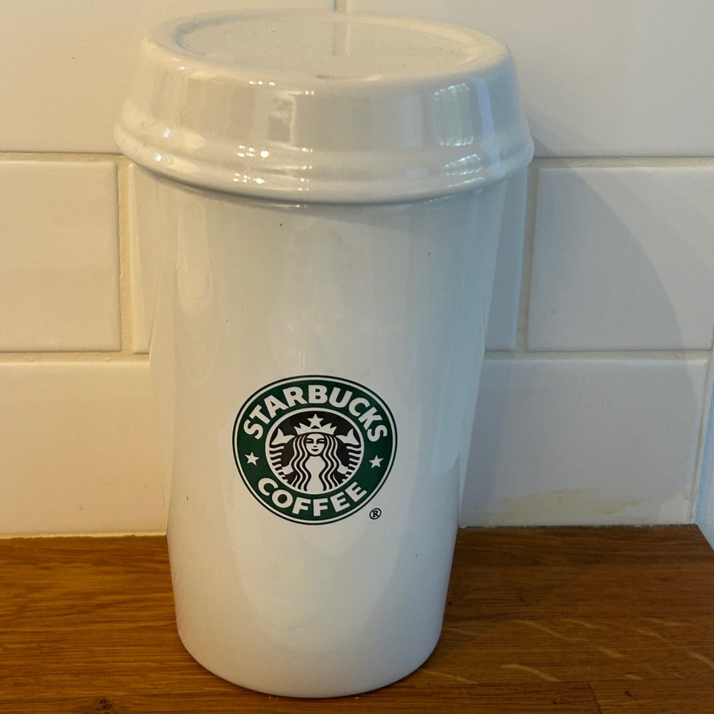 Starbucks canister